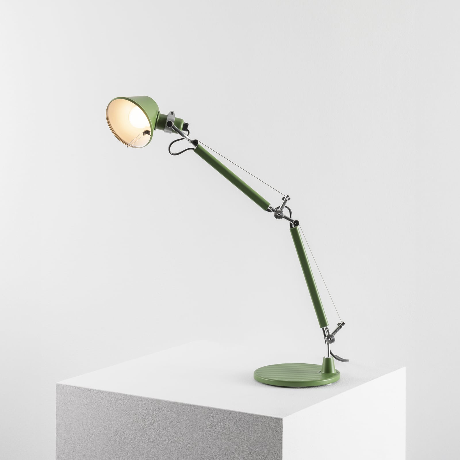 Lampa stołowa Tolomeo Micro zielona - Artemide Lampa stołowa Tolomeo Micro zielona - Artemide