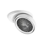 Spot encastré LED Nivo, blanc, 36°, orientable sur 11 cm, à intensité variable