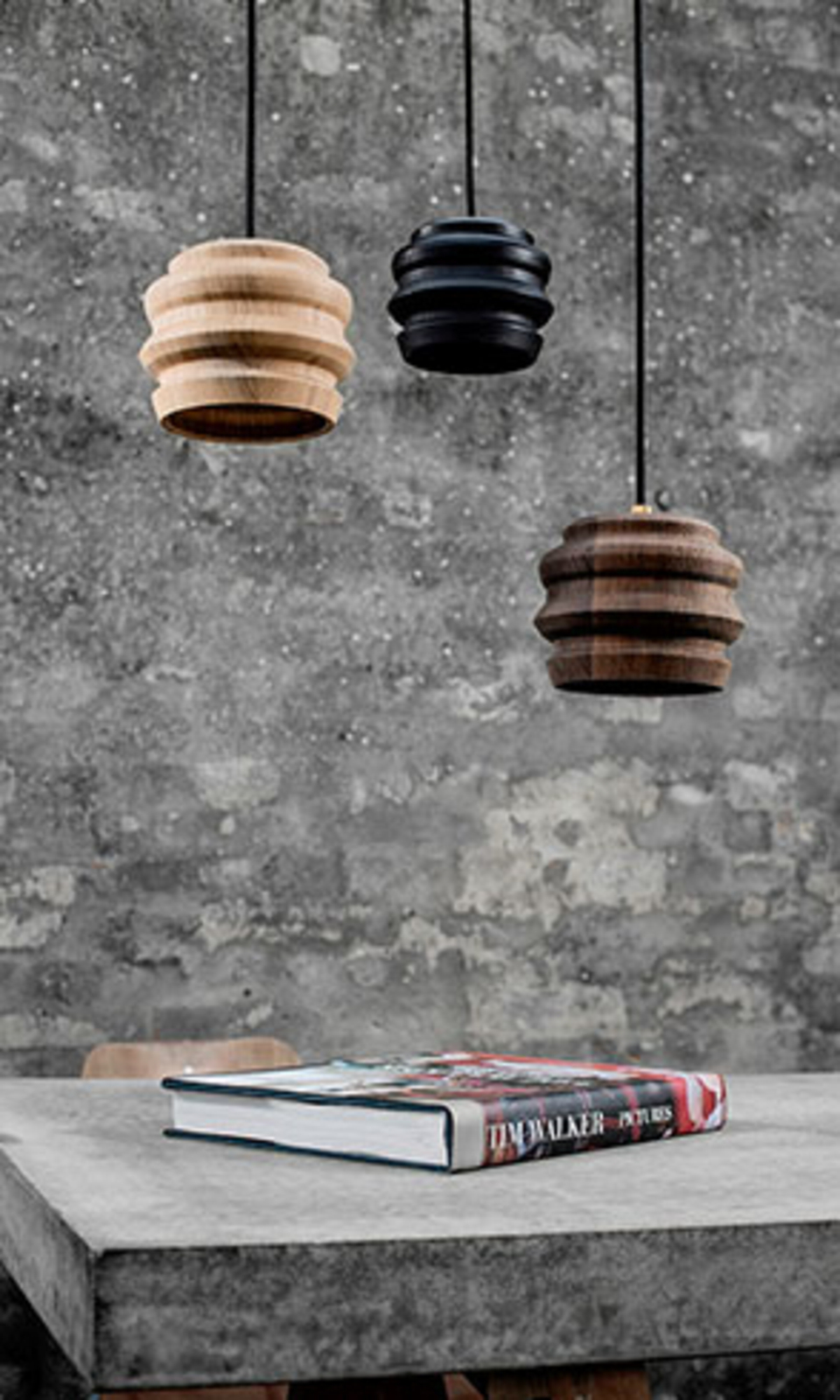 Peak Lustră Pendul Smoked Oak - CPH Lighting