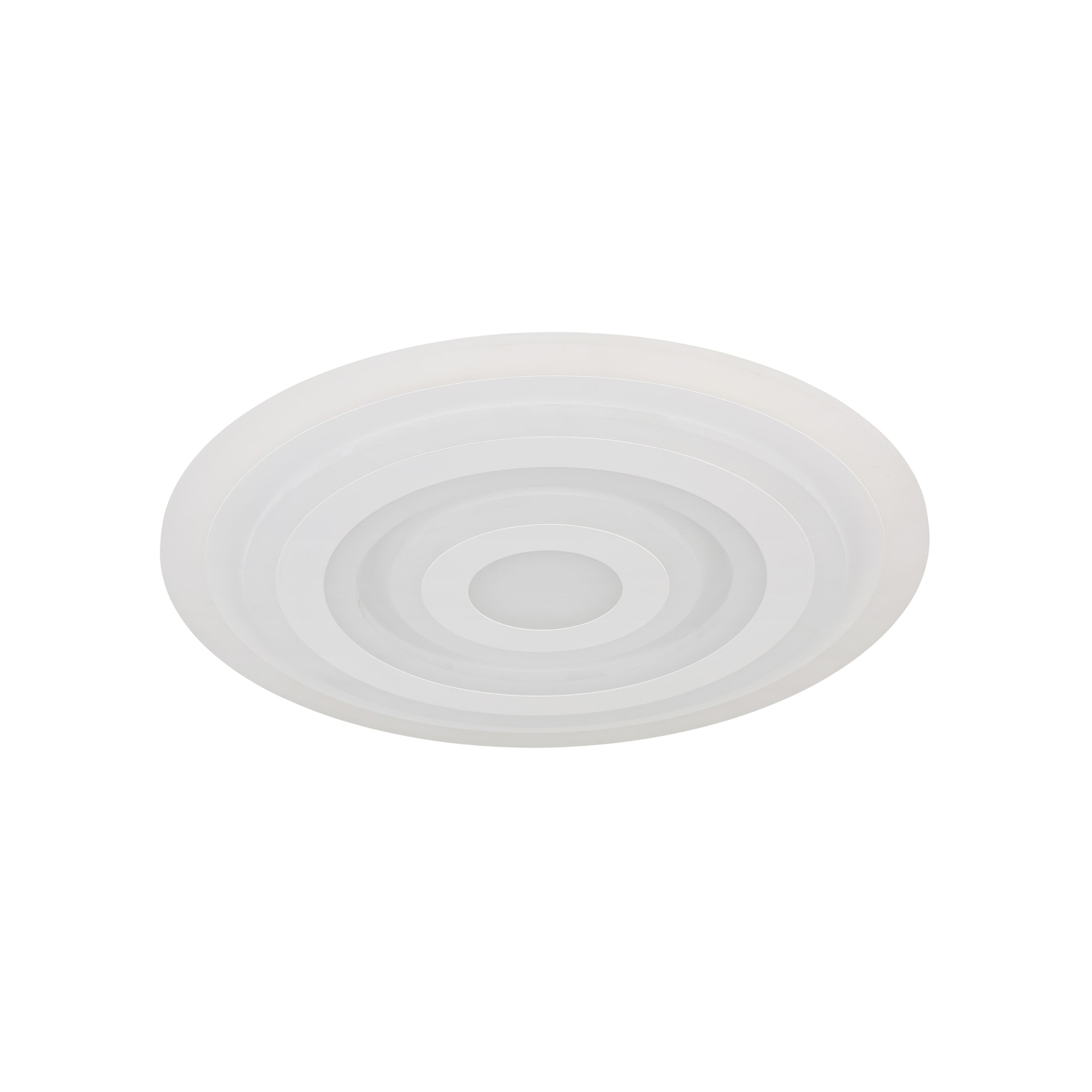 Alois LED stropné svietidlo, biele, Ø 49 cm, kov/akryl