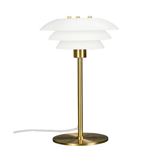 DL20 Pöytävalaisin Opal/Brass - Dyberg Larsen