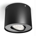 Philips Phase lampă Downlight LED negru 1 bec