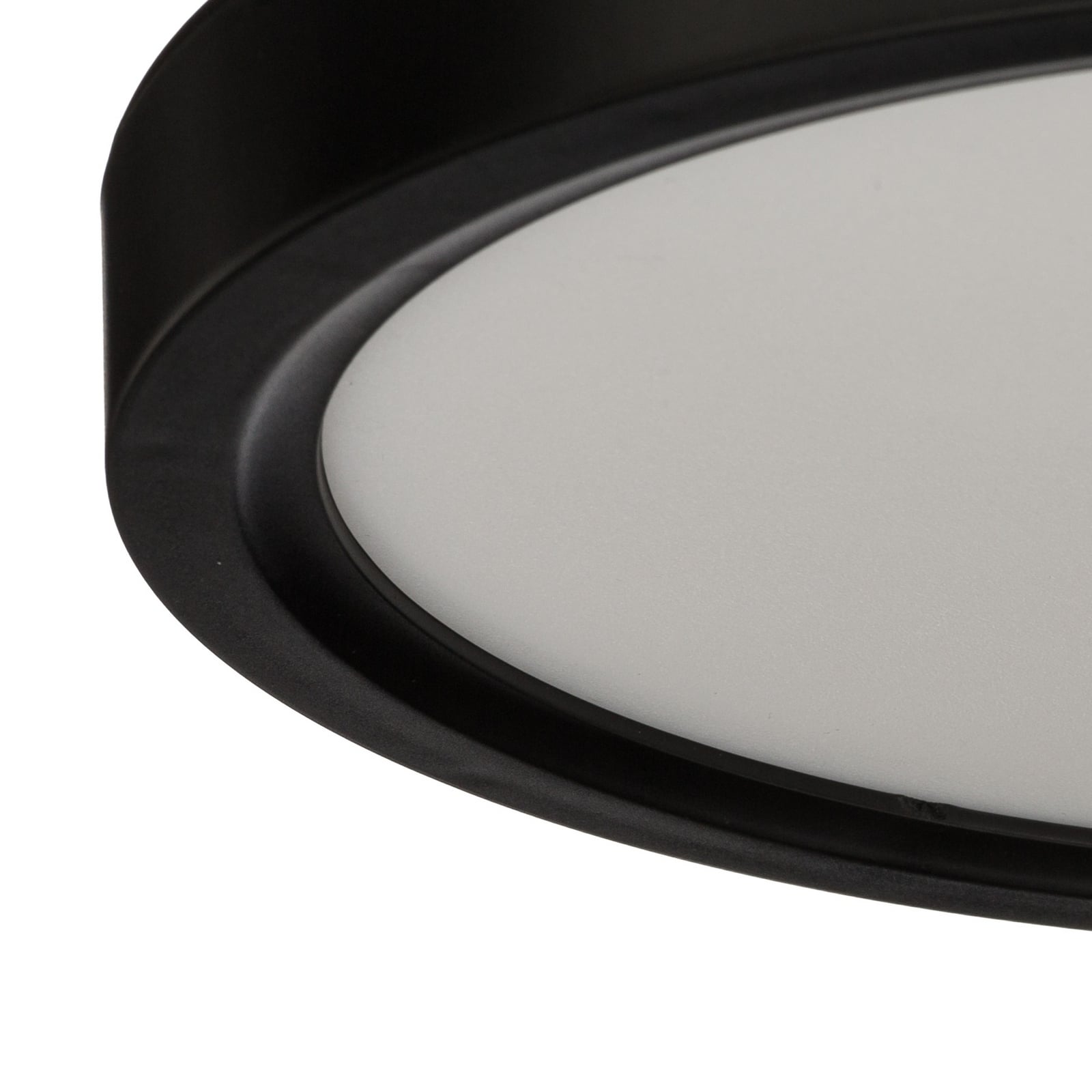 Lindby LED ceiling light Pravin, Ø 23 cm, CCT, black Lindby LED ceiling light Pravin, Ø 23 cm, CCT, black