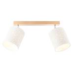 Galance ceiling light, white, two-bulb