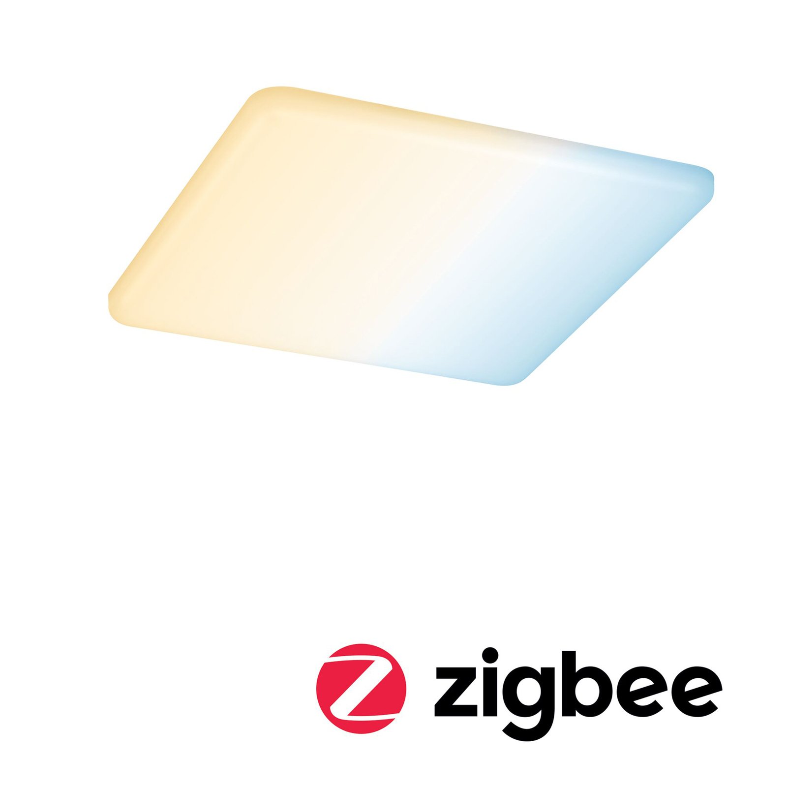 Paulmann LED-Panel Veluna eckig CCT ZigBee 18,5cm