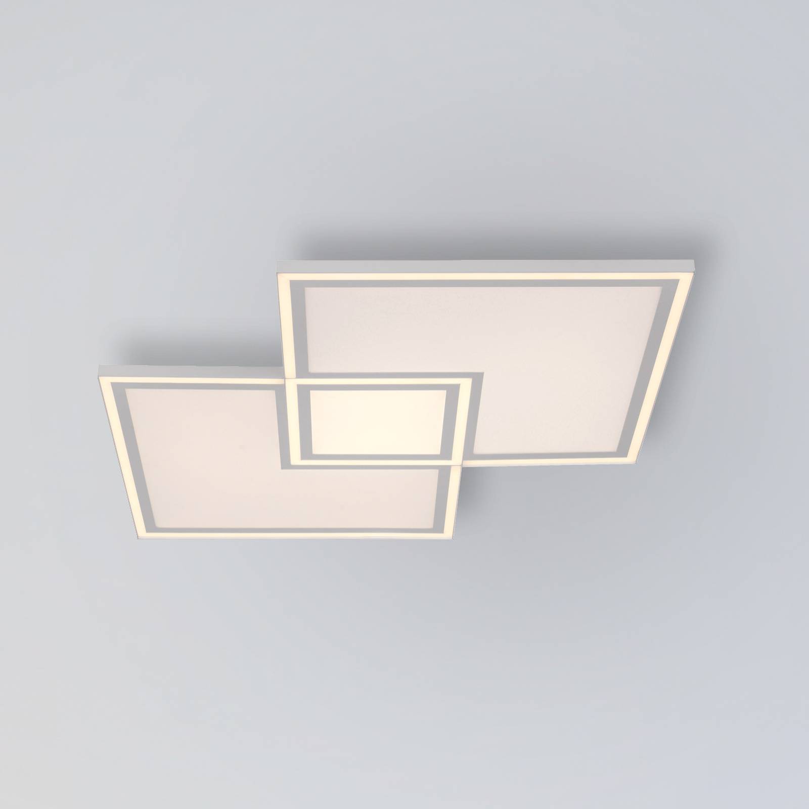 LED-Deckenleuchte Edging CCT, 67,5 x 67,5cm