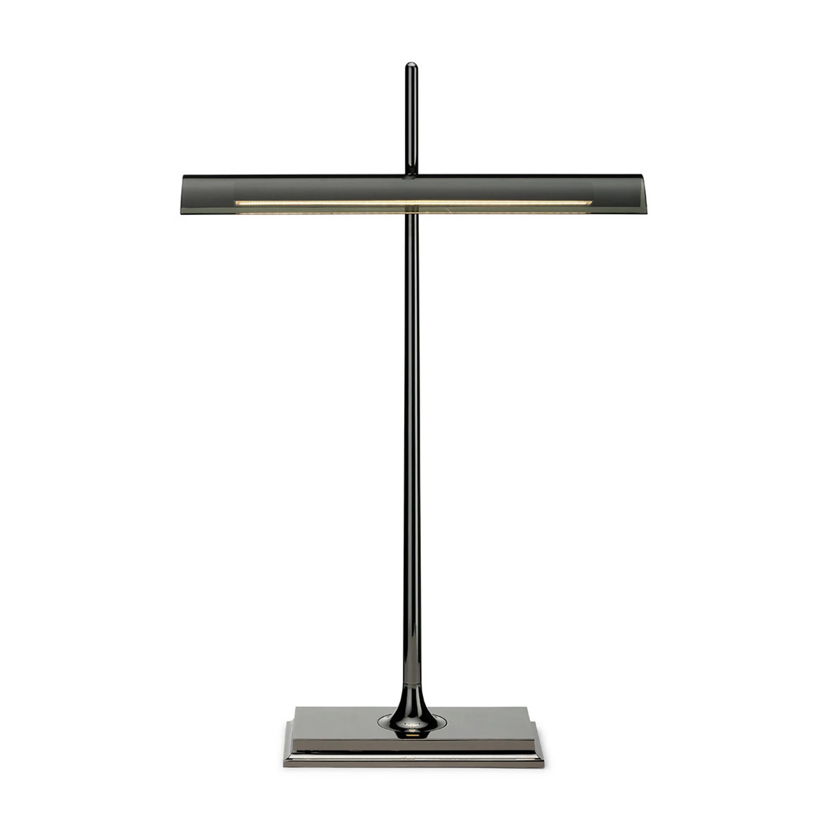 FLOS Goldman lampada da tavolo con USB grigio fumè