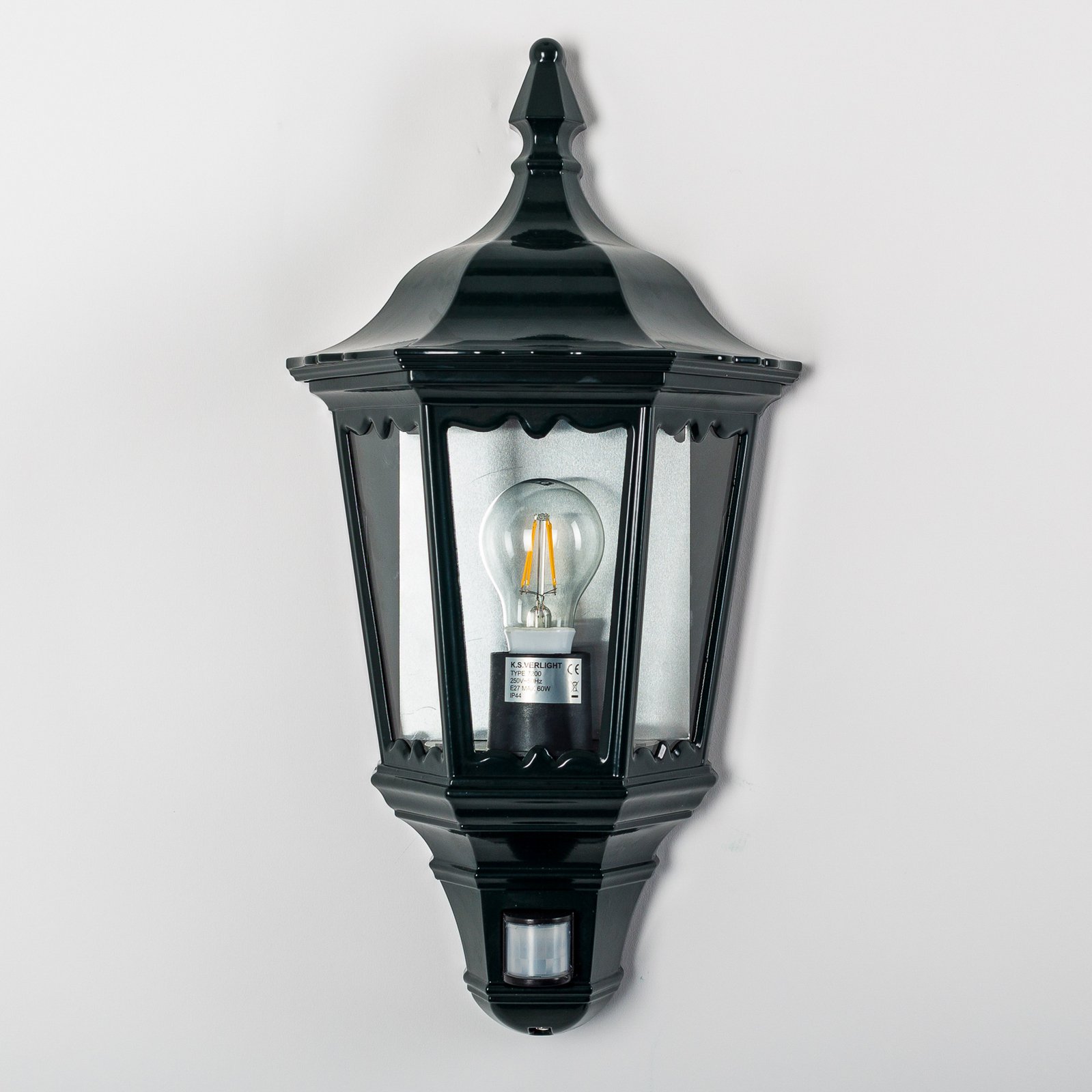 Praktische Außen-Wandleuchte Ancona, grün