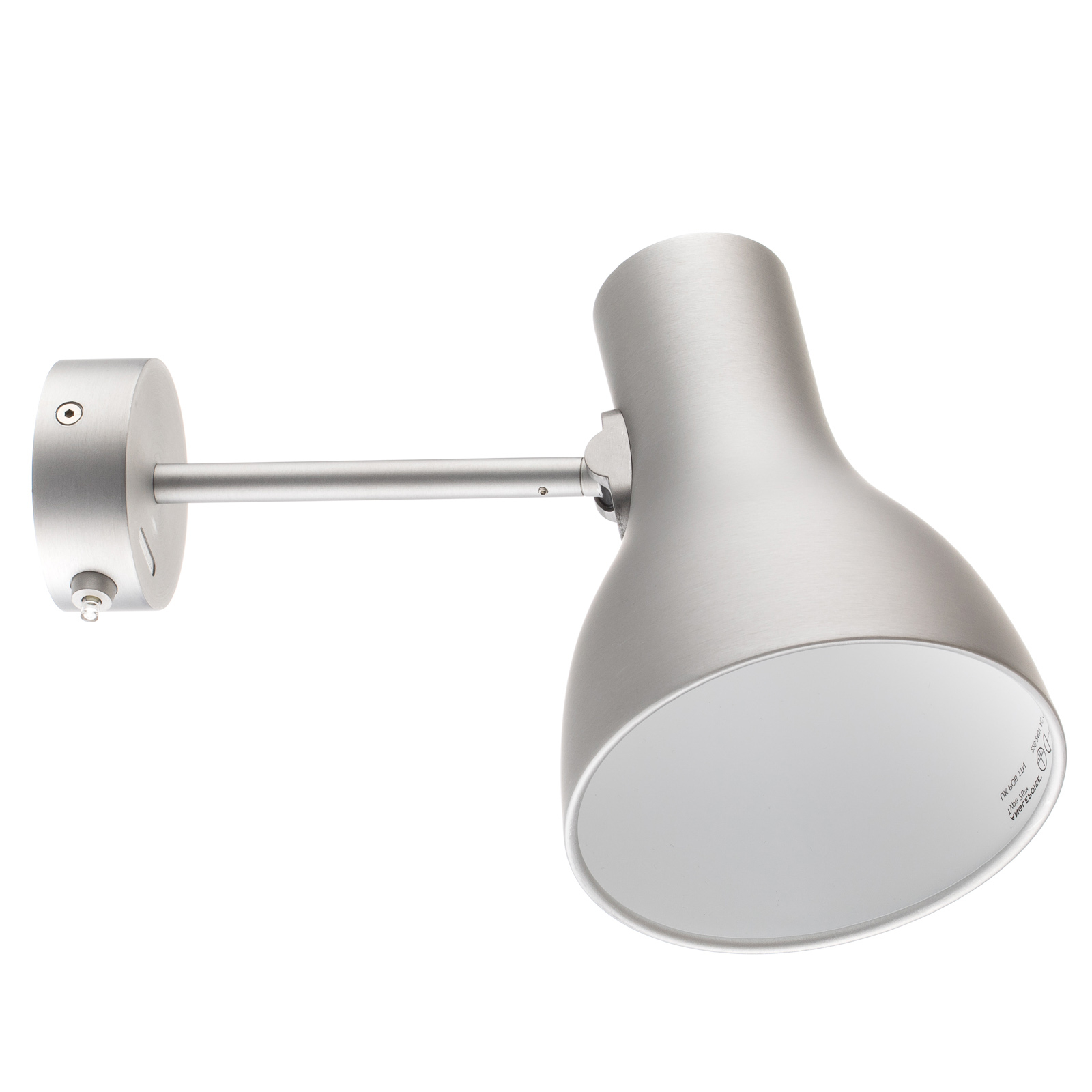 Anglepoise® Type 75 wandlamp zilver