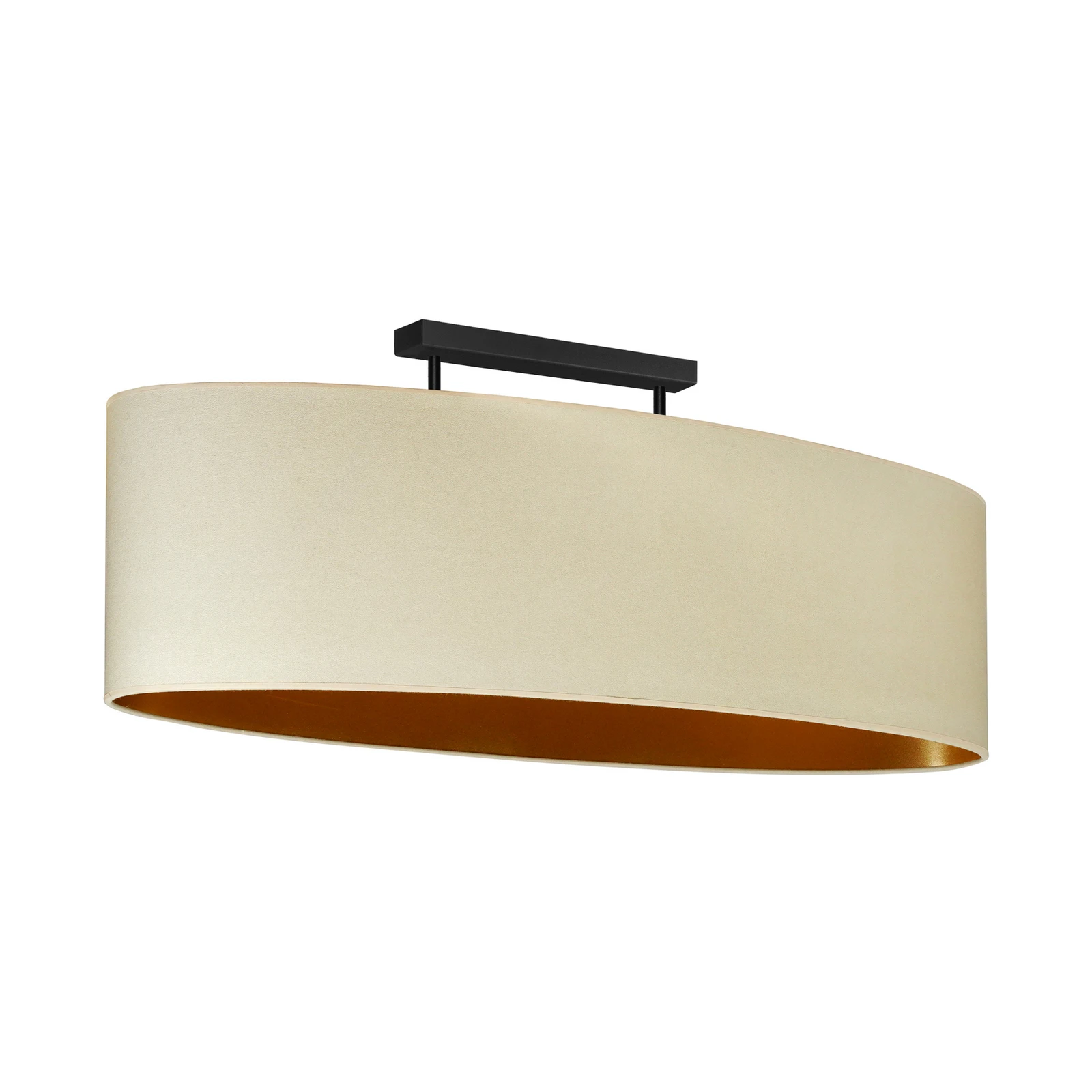 Envostar griestu lampa Idun gaismas bēšs 80cm dabīgs materiāls vegāns