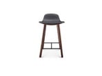 Abalone Stool H65 Smoked Oak/Black - Eva Solo