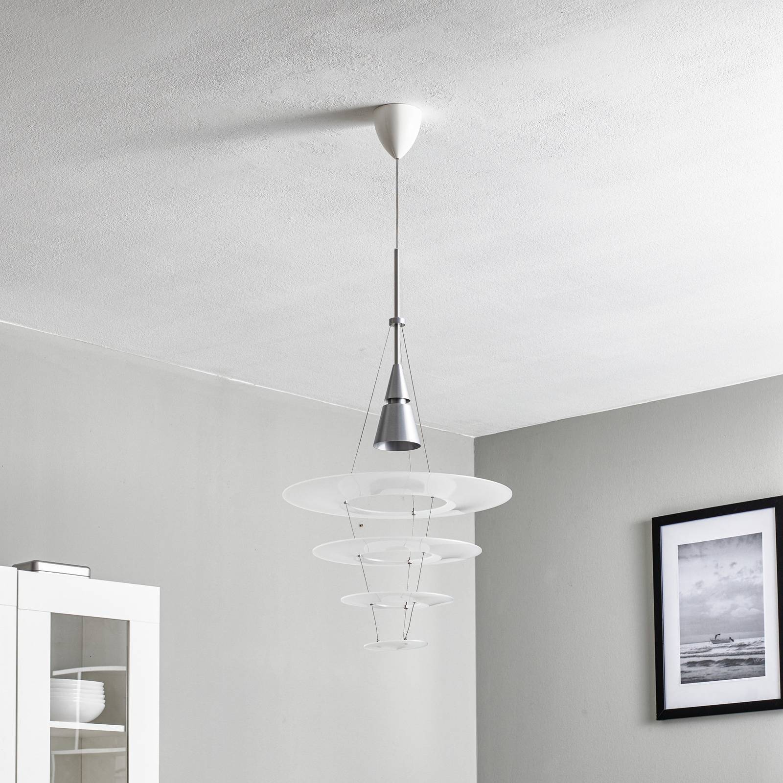 Louis Poulsen Enigma 425 lampa wisząca aluminium