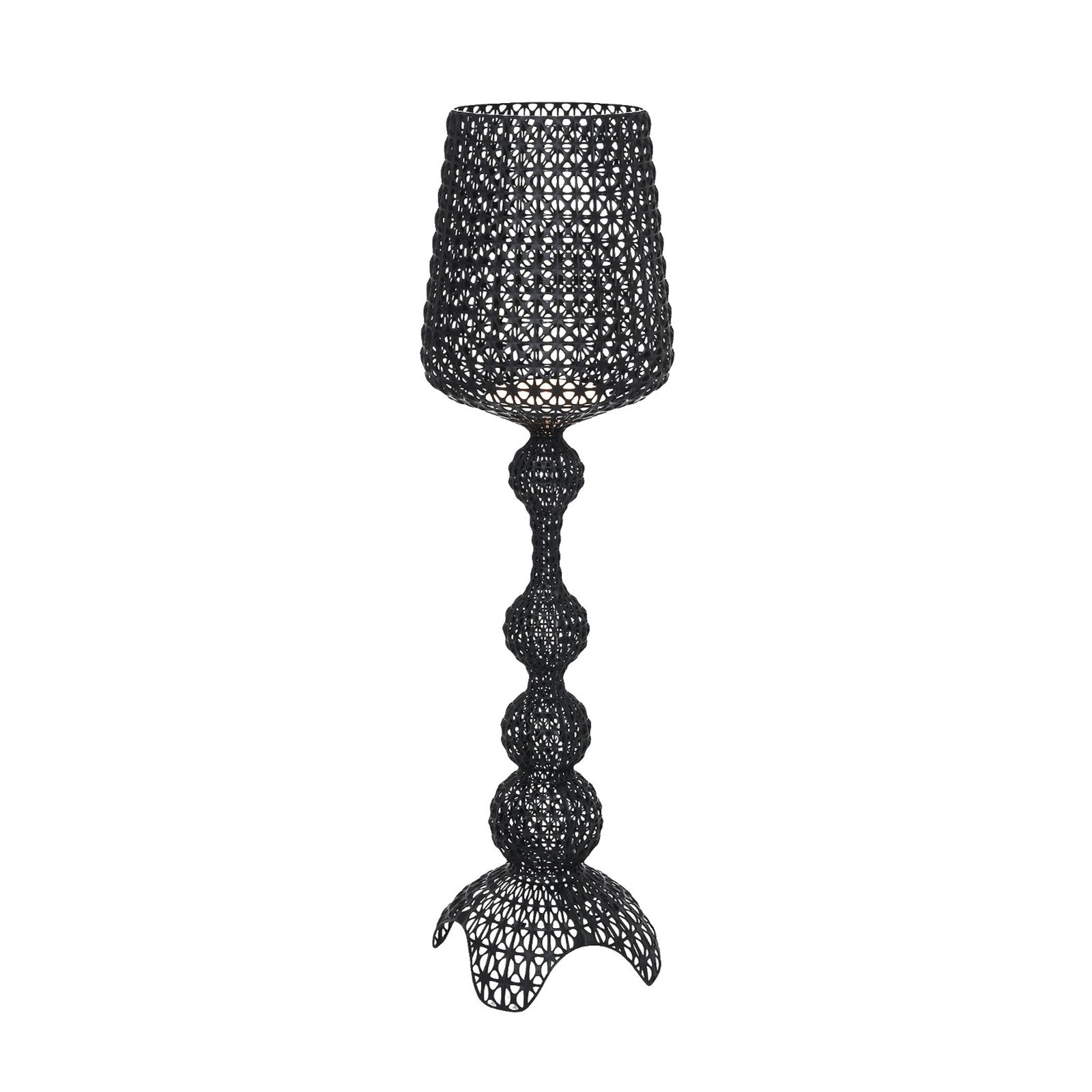 Kabuki Outdoor Lampadaire Noir - Kartell