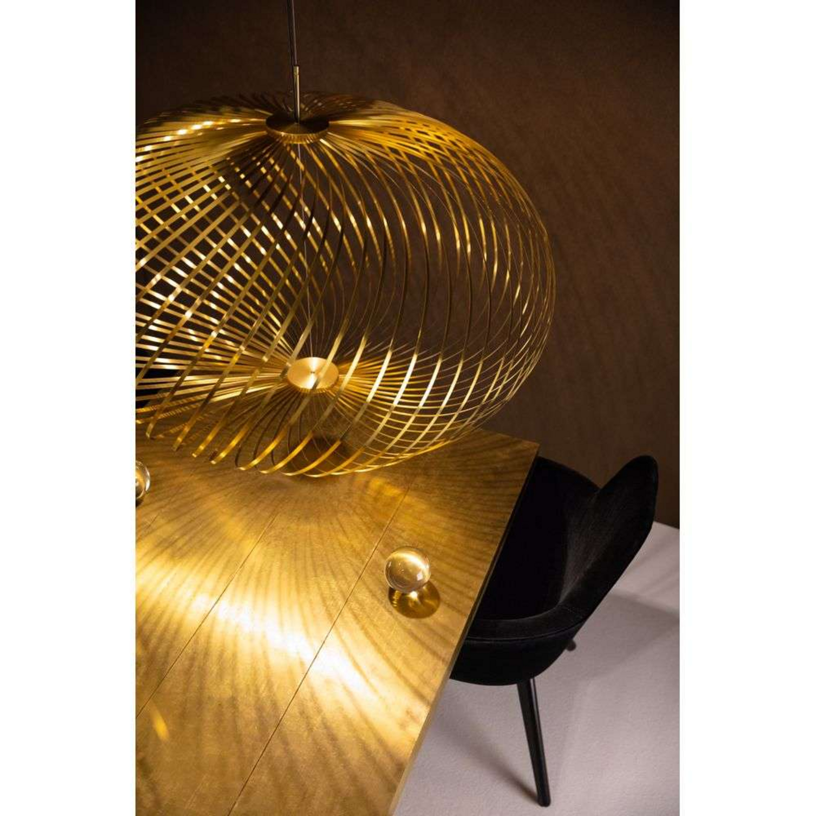 Spring Lustră Pendul Large Brass - Tom Dixon