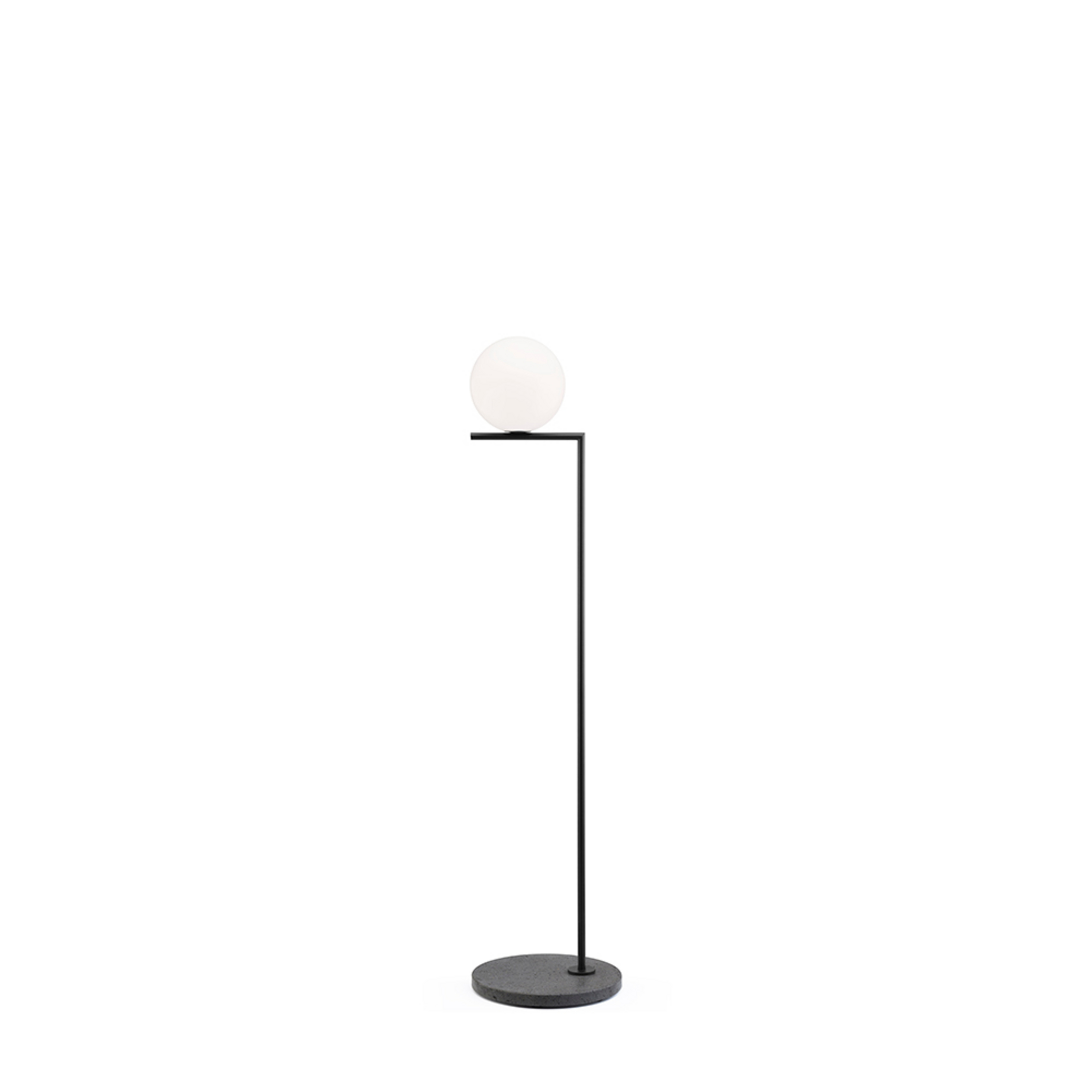 IC F1 Outdoor Black (Black Lava Marble) - FLOS
