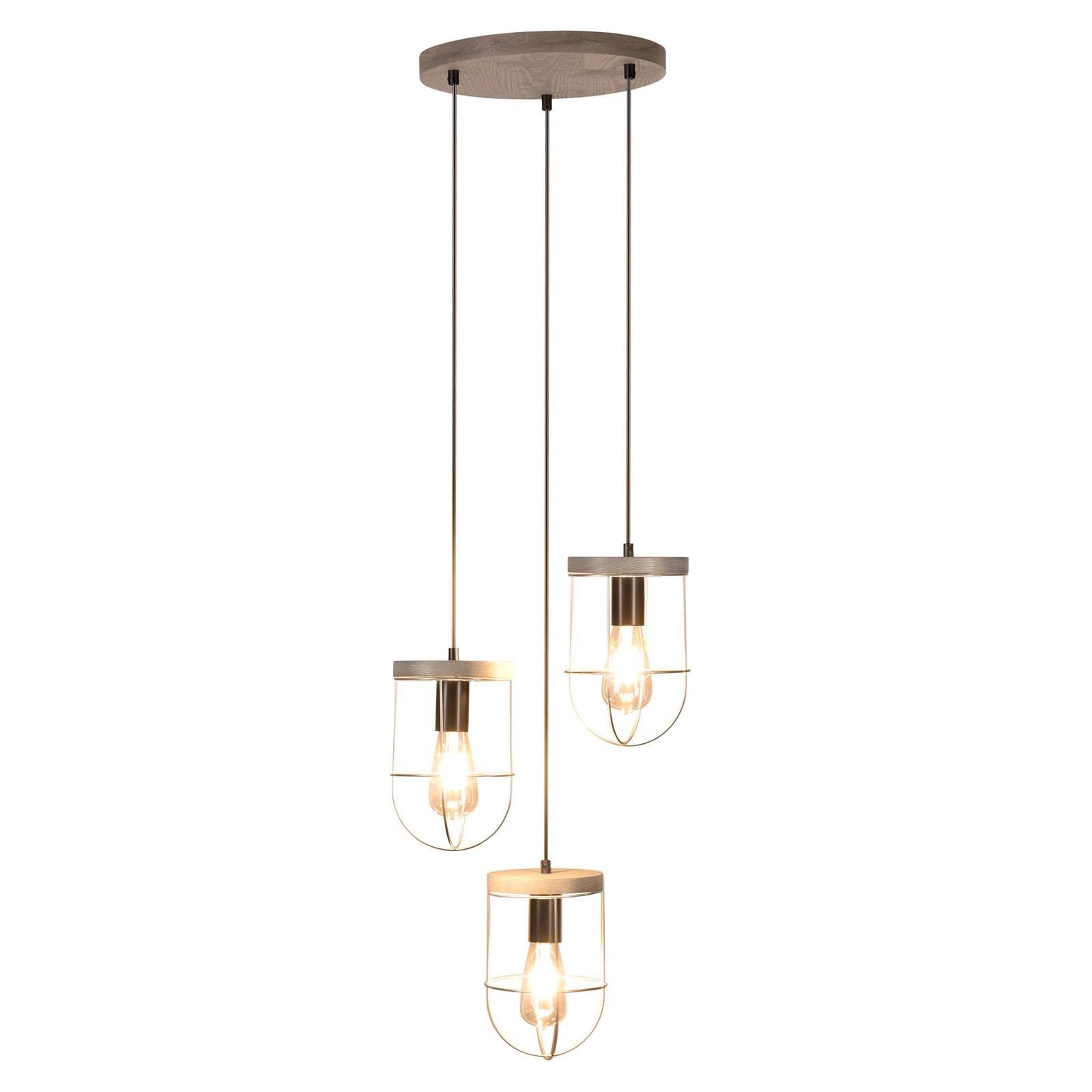 Envolight Neptuna hänglampa 3 lampor rondell