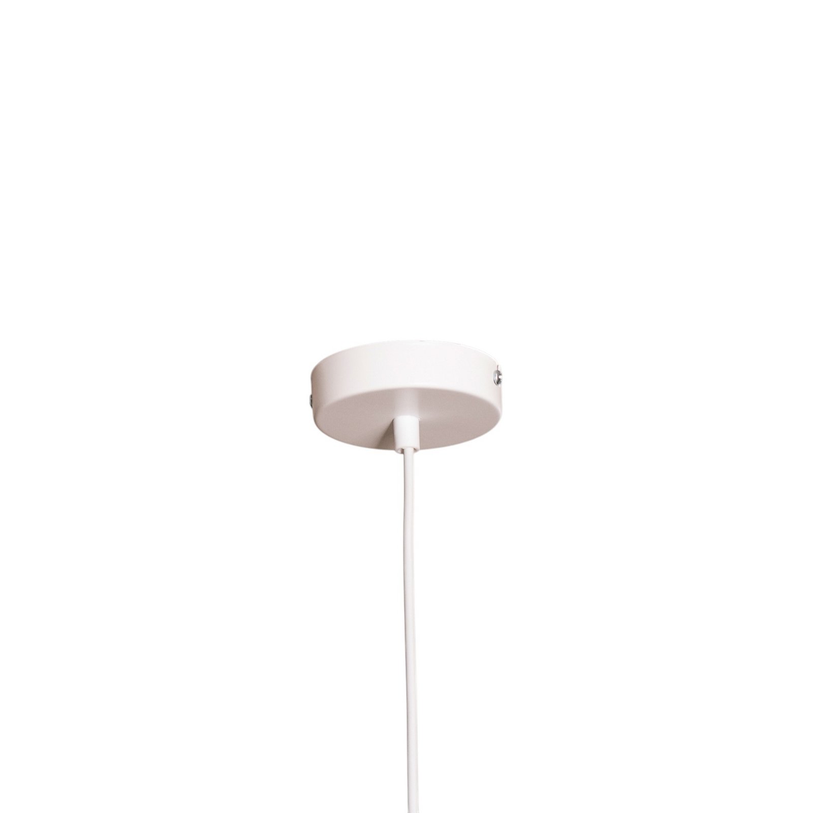 Lampă suspendată Soho cilindrică 1 bec Ø 40cm alb/auriu