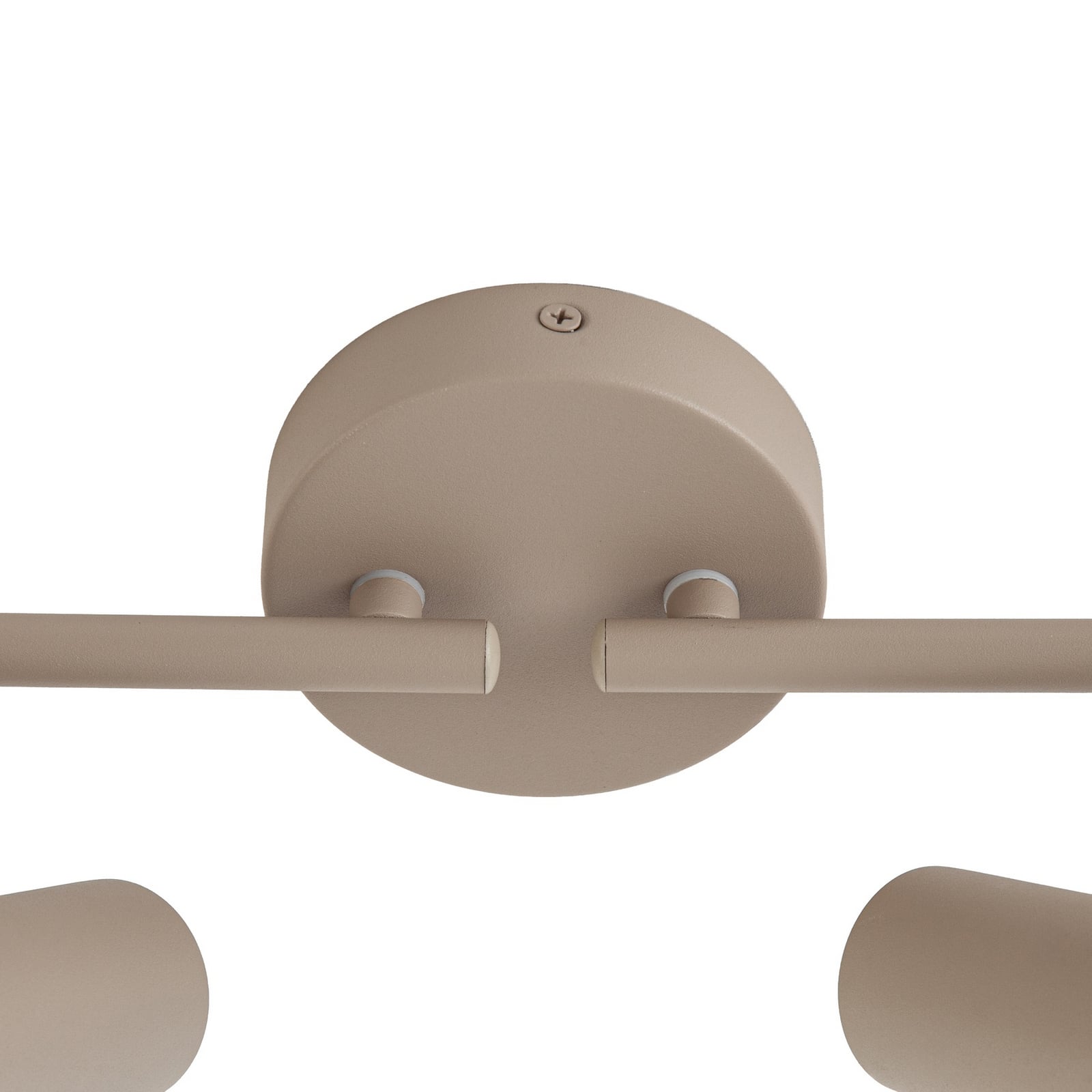 Milia-kattokohdevalo, beige, E14, 4-lamppuinen, 79 cm, metalli – NOLA Milia-kattokohdevalo, beige, E14, 4-lamppuinen, 79 cm, metalli – NOLA