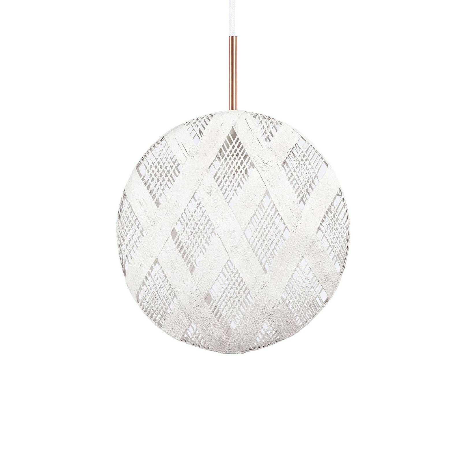 Forestier Chanpen M Diamant suspension blanche