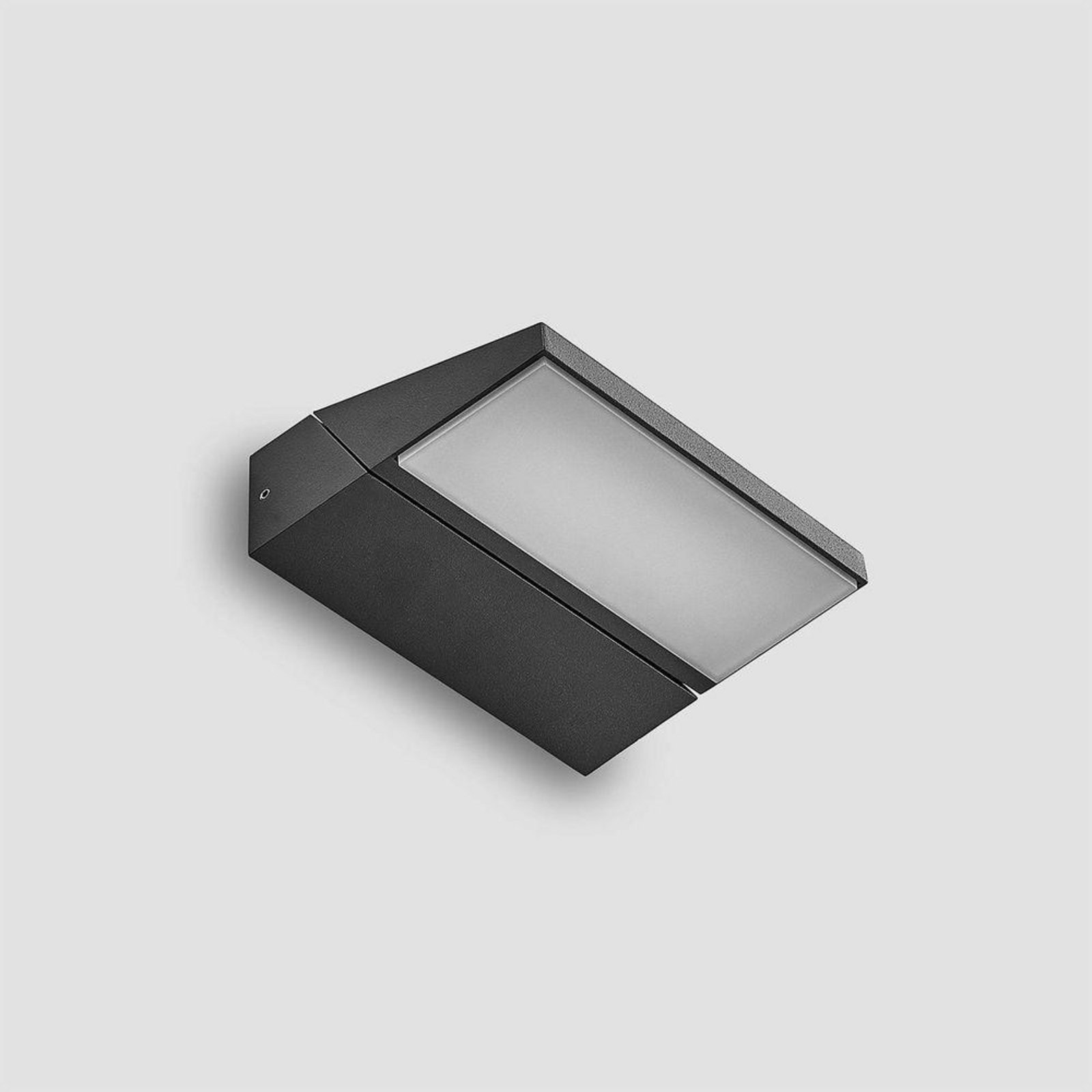 Auda LED Venkovní Nástěnné Svítidlo Anthracite - Lucande