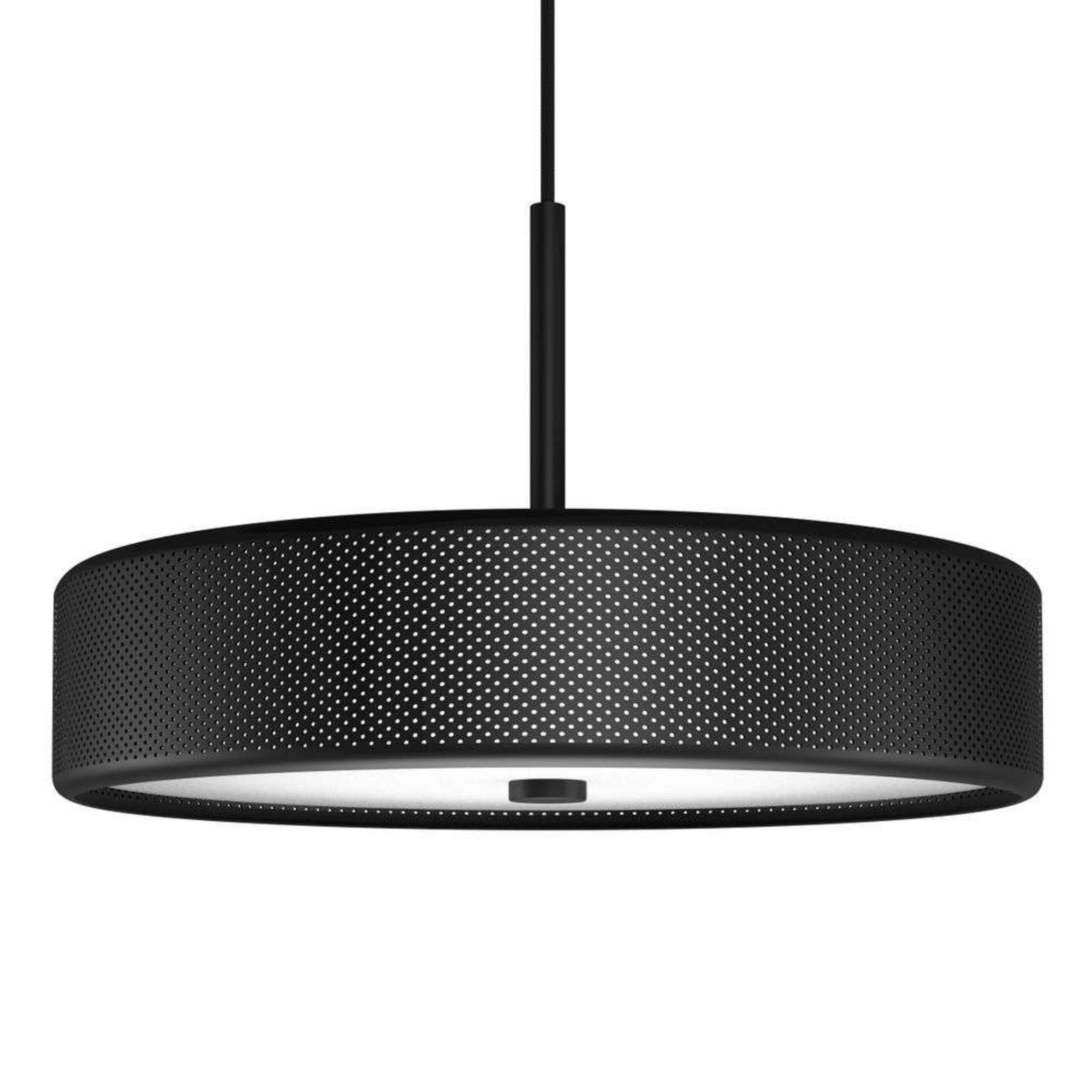 Grain Pendant L Matt Black - Herstal