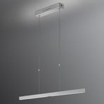 LED viseća lampa Linn senzor geste mat nikal 68 cm