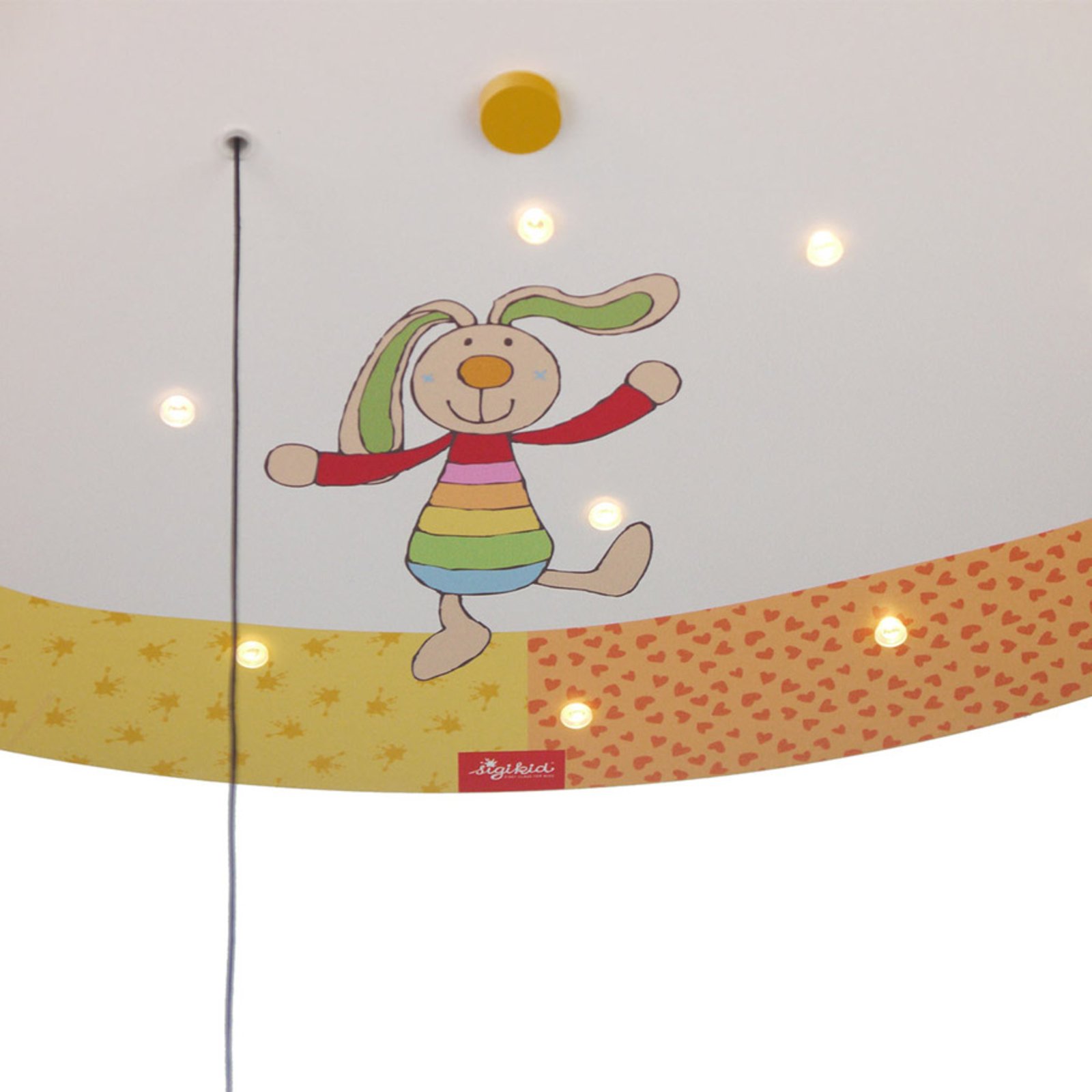 Rainbow Rabbit - plafonnier rond avec LED