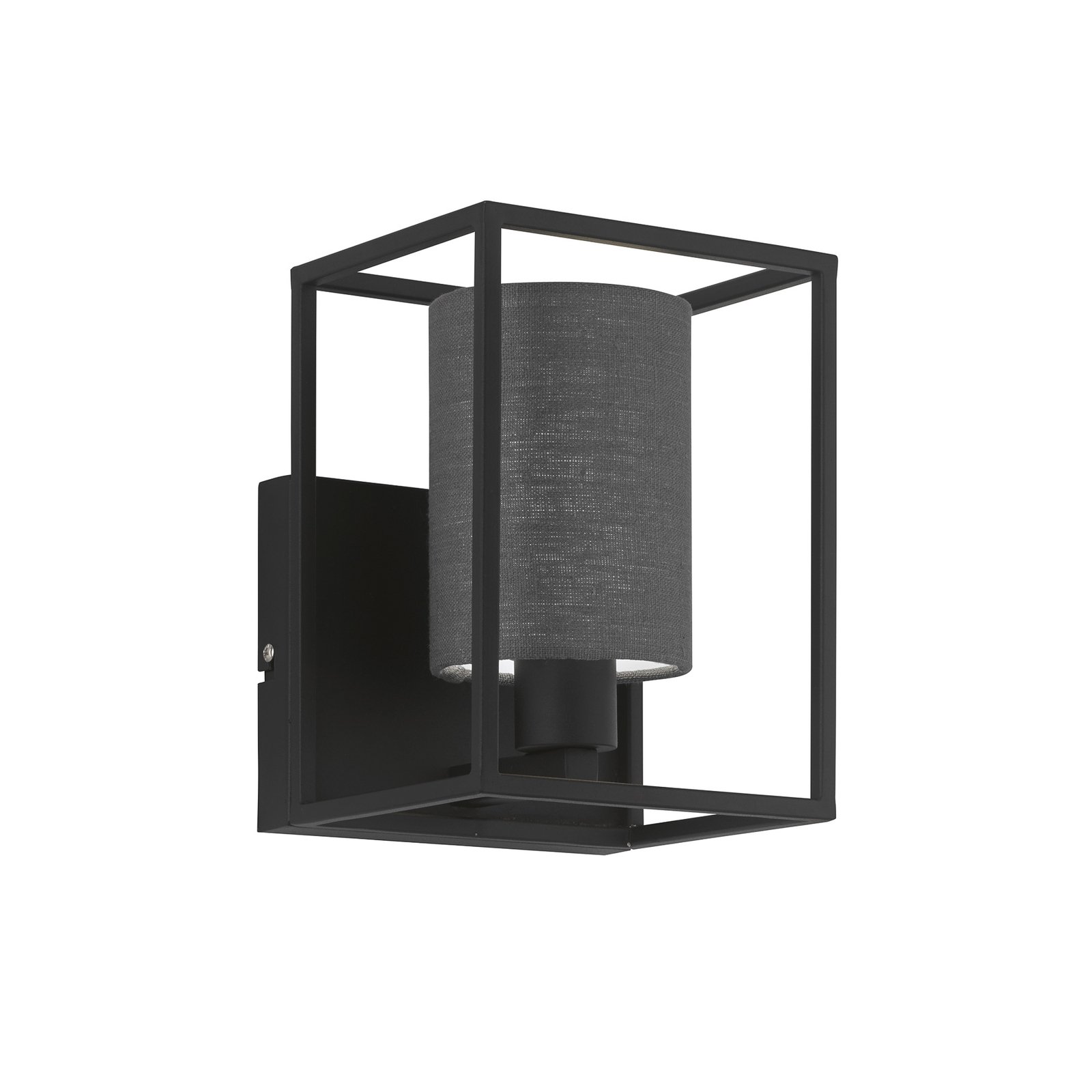 Gilli wall light, fabric lampshade