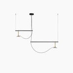 Nh S3 2 Bracci Pendant Black/Brass - Artemide