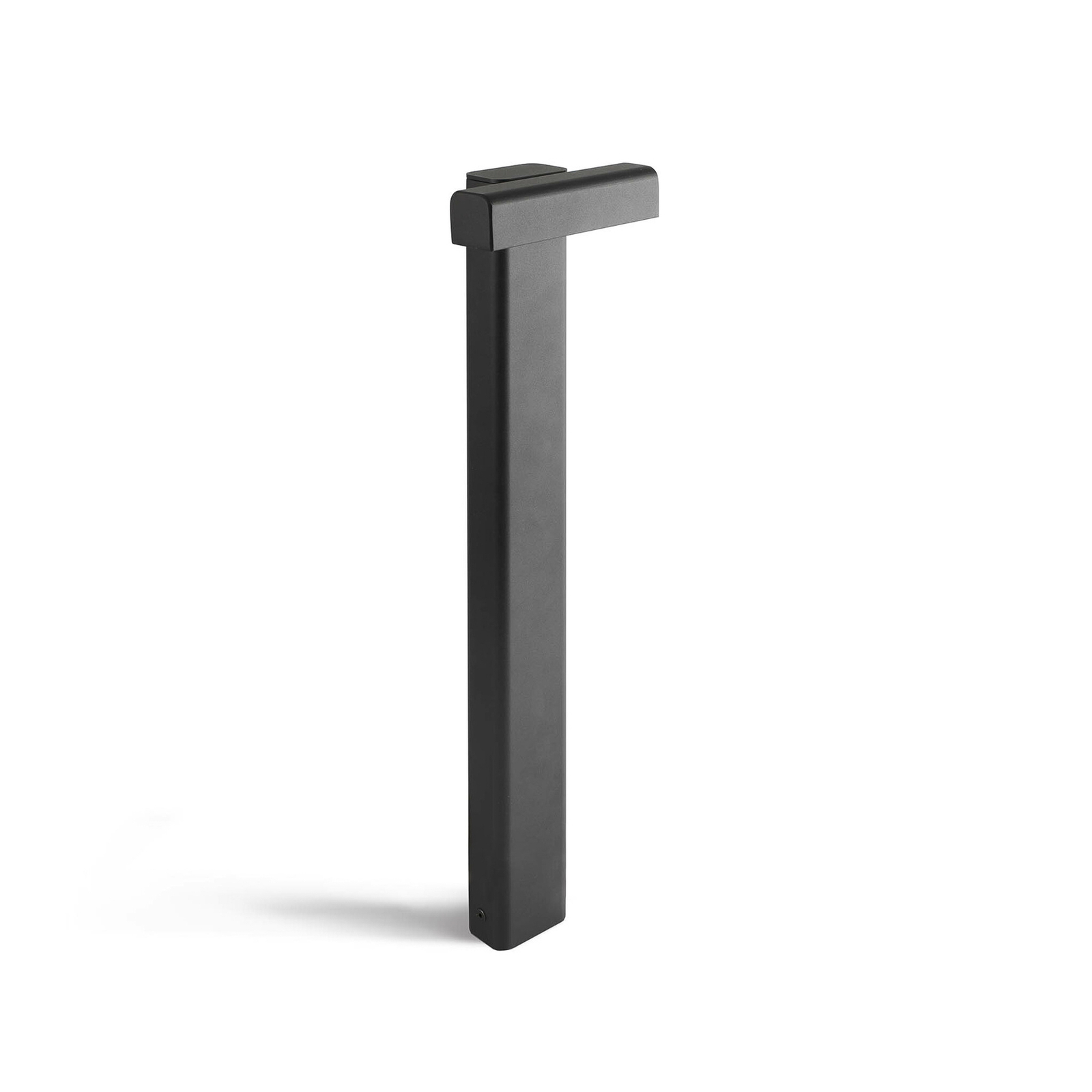 Balic LED pedestal light, black, aluminium, height 58 cm