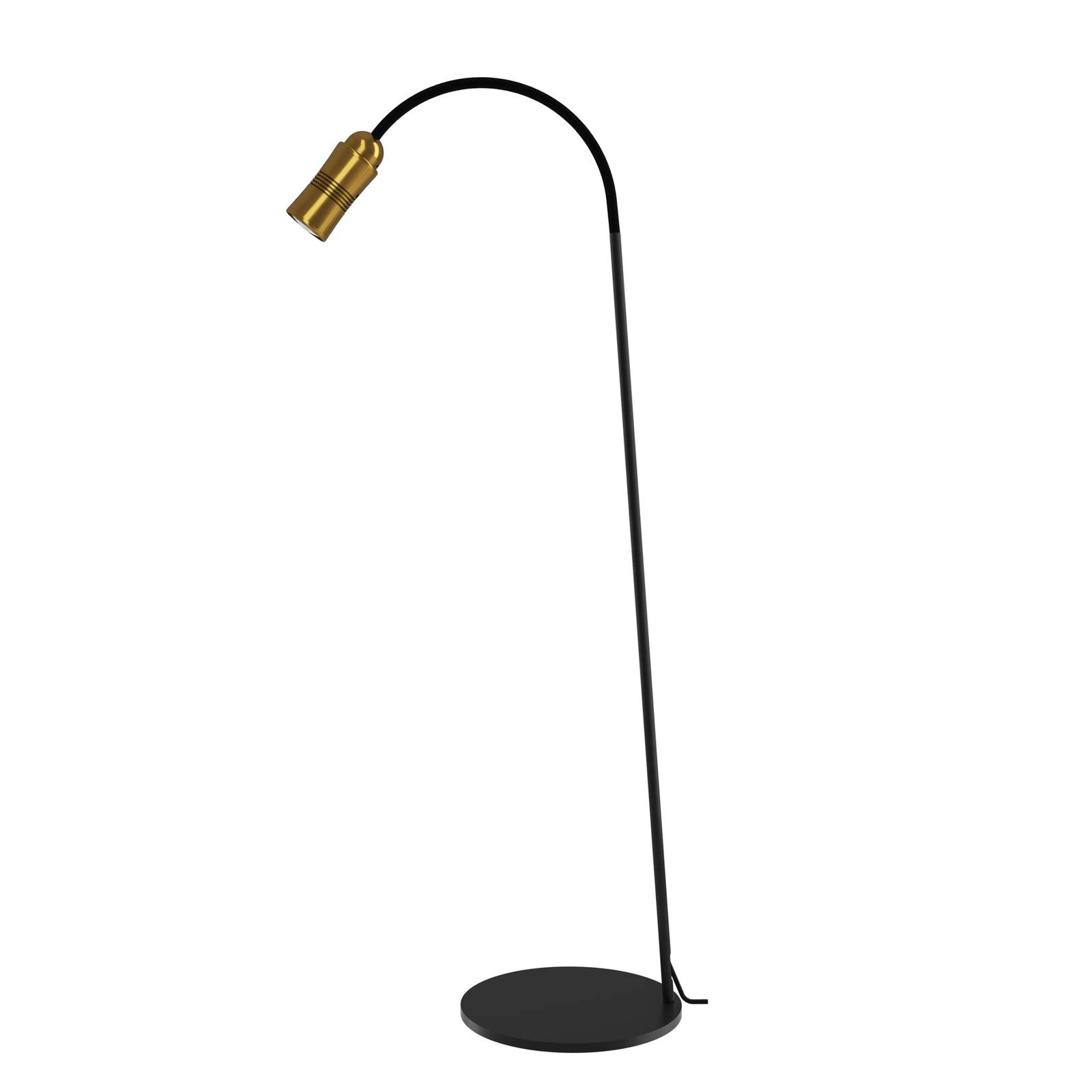 Neo! Floor lampadaire LED dimmable laiton/noir