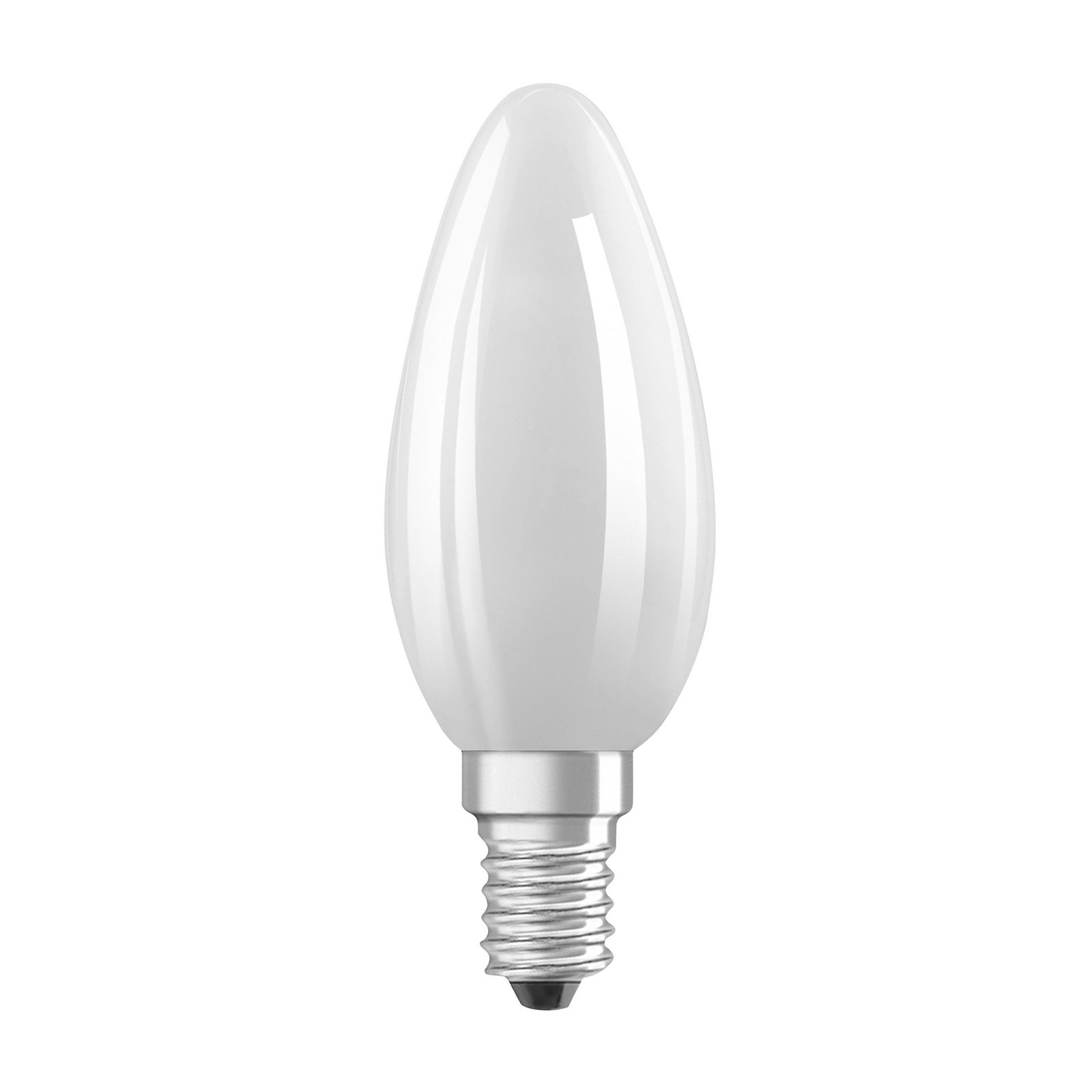 OSRAM LED-Leuchtmittel Kerze matt E14 3,8W 2700K 806lm