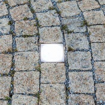 Betreedbare LED-grondinbouwlamp Straatsteen