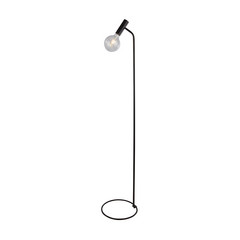 Lámpara de pie Dulwich, atenuable, negra, metal, 152 cm, E27