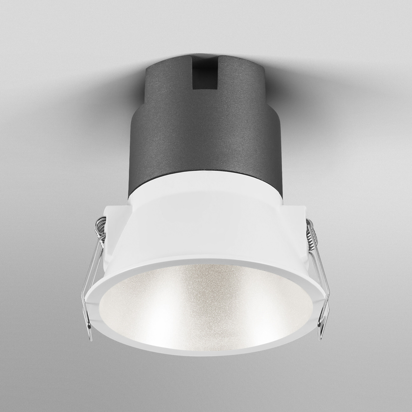 LEDVANCE Twist spotlight Ø 9.3 cm 840 white/silver