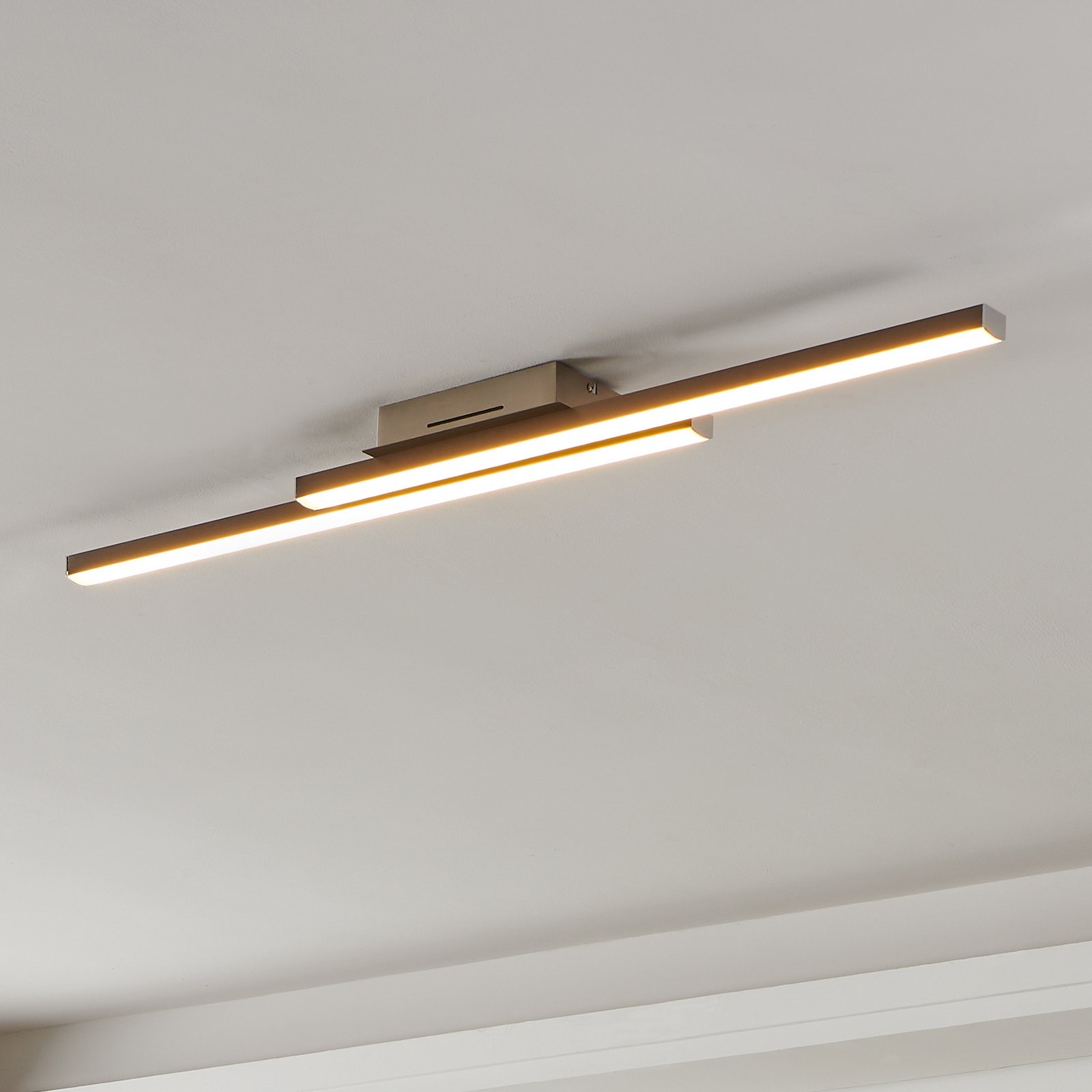 EGLO connect Fraioli-Z LED-Deckenlampe nickel matt
