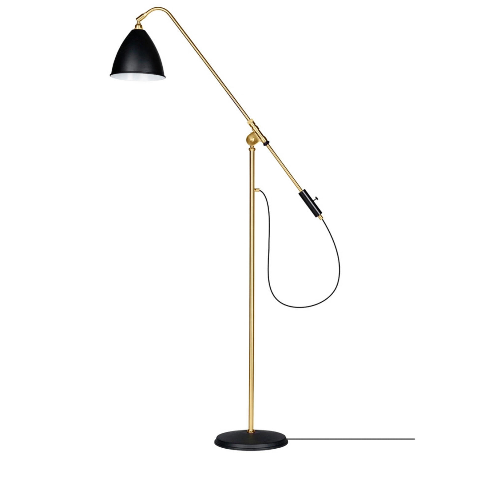 Bestlite BL4 Lampadar ø21 Brass/Black - GUBI