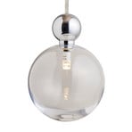 EBB & FLOW Uva L Hanging light, Ball silver
