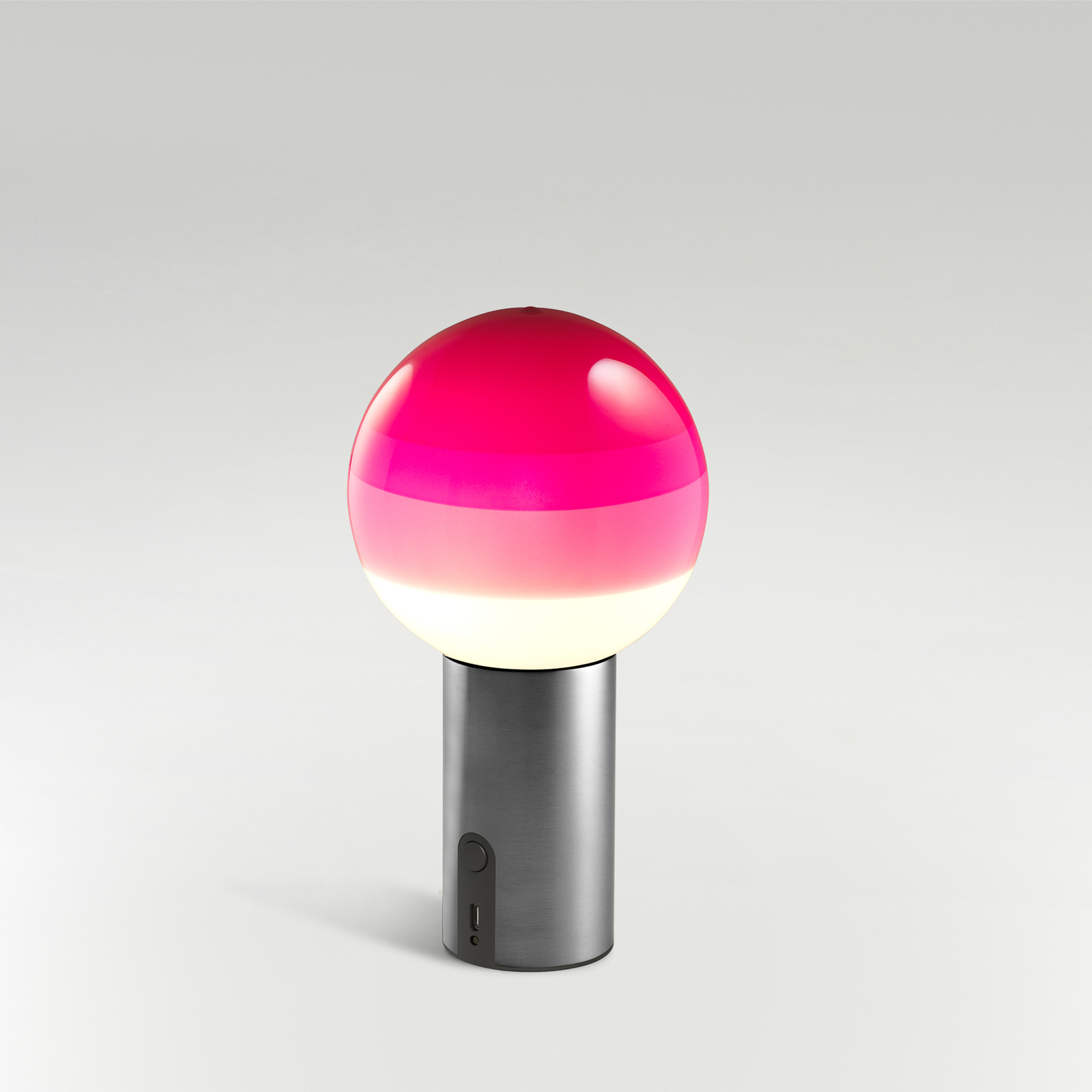 MARSET Dipping Light lampe batterie rose/graphite