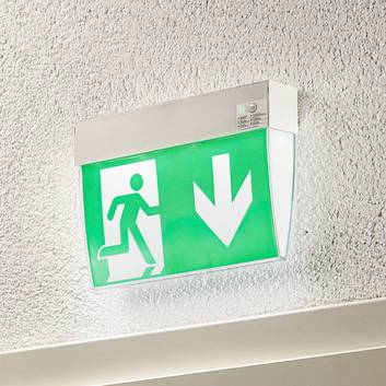 Arcchio Nevian lampe secours LED plexiglas 18,6 cm