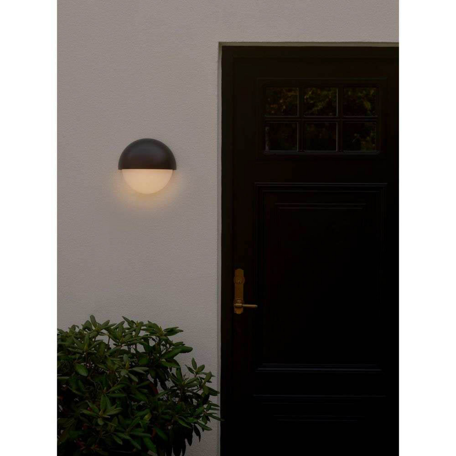 Scorpius Maxi Na zewnątrz Lampa Ścienna Round IP44 Czarny - Nordlux