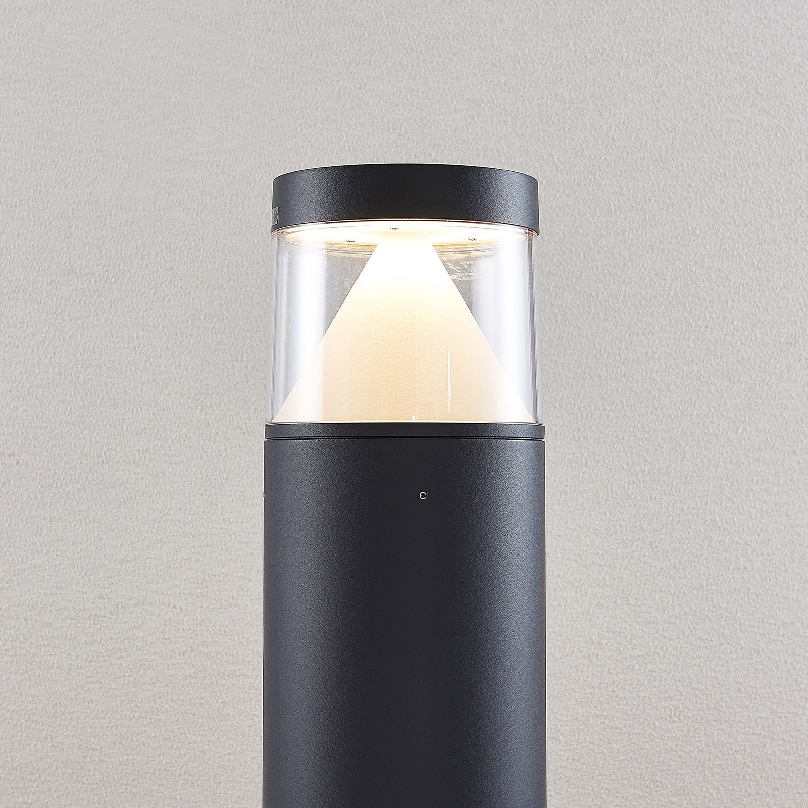 Darja Utendørs Hage Lampe Dark Grey/White - Lucande