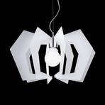 Inovatívne dizajnové závesné svetlo Spider, biele