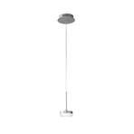 Hanglamp Dunk, aluminium, 1-lamp, 3.000 K, metaal