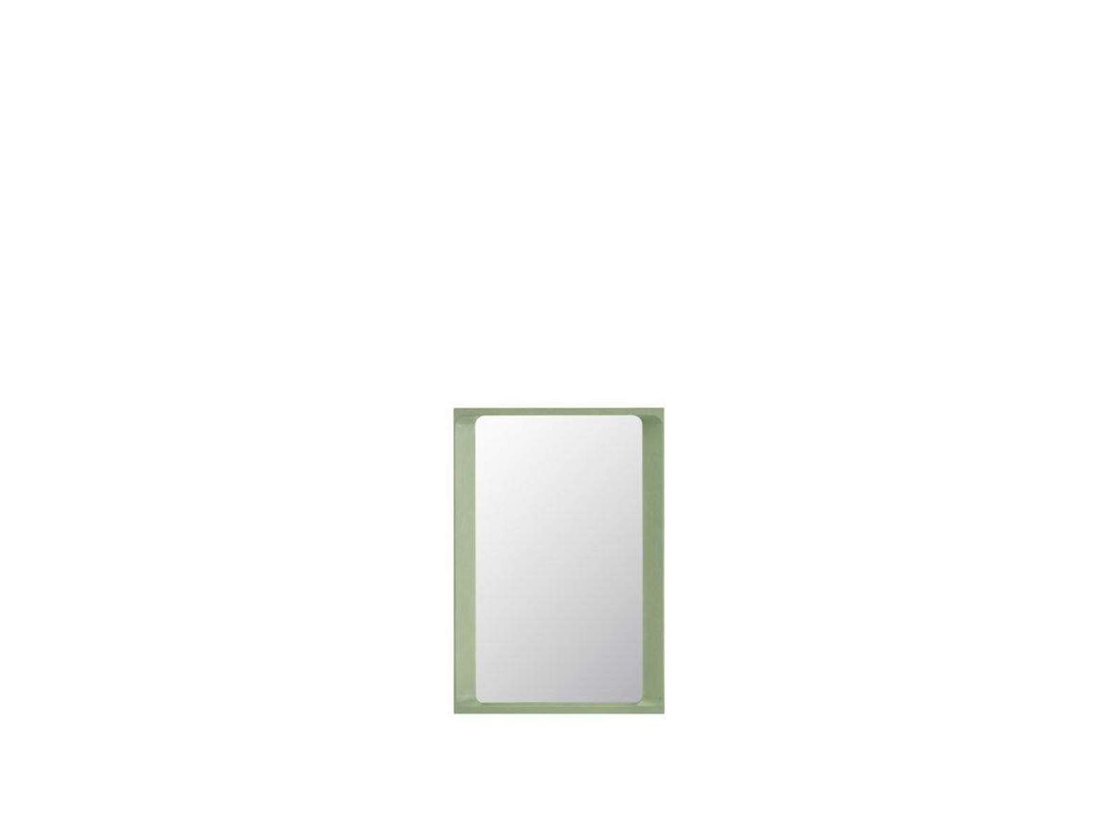 Arced Mirror 80x55 Light Green - Muuto