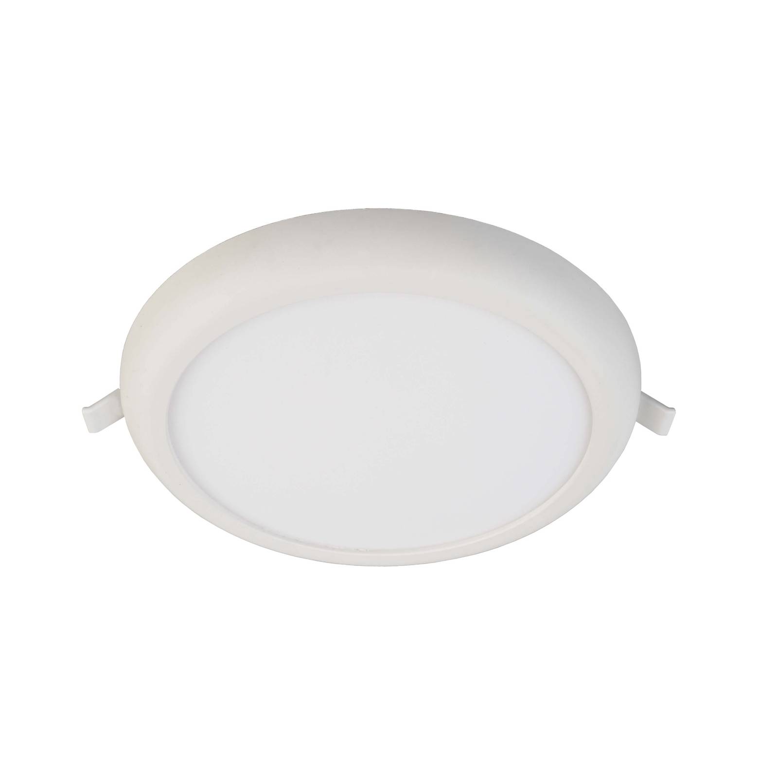 LED beépíthető mennyezeti lámpa Zaurak fehér Ø22cm