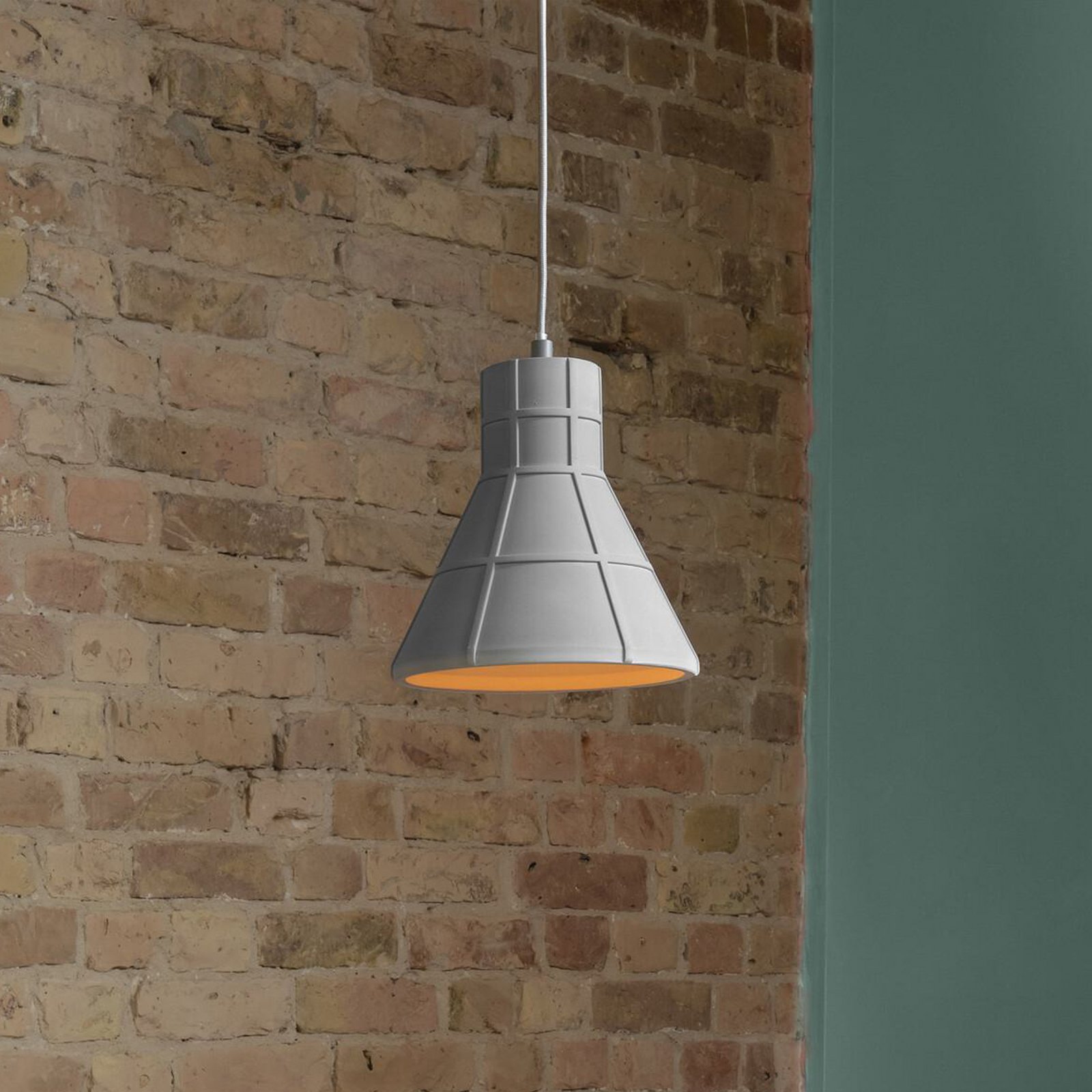 OSRAM Hängelampe CONCRETE BIM, grau, Ø 20 cm, Beton, E27