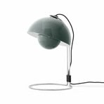 Stolní lampa Flowerpot VP4, kamenně modrá, 36 cm – &TRADITION