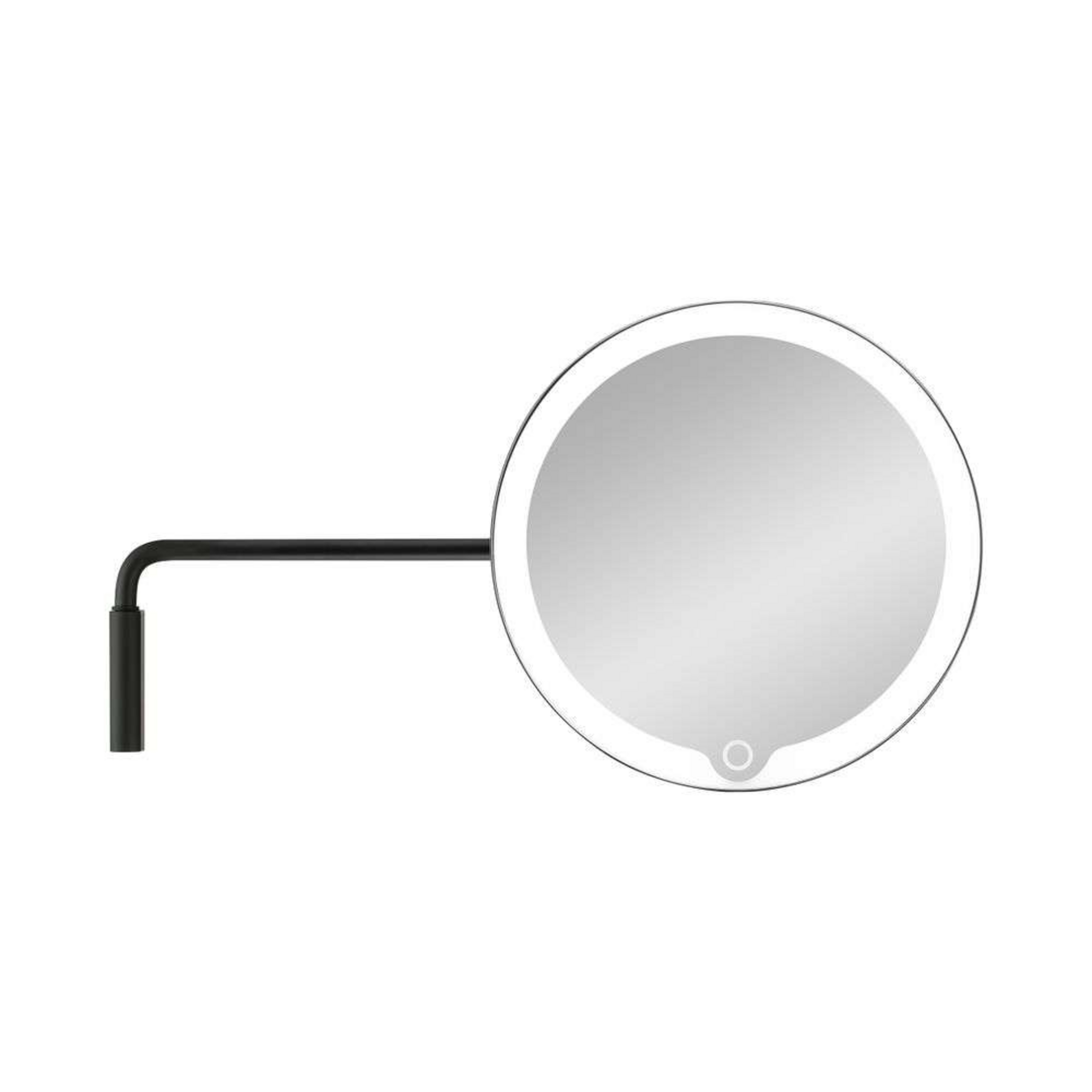 Modo LED Vanity Wall-mounted Mirror Black - Blomus