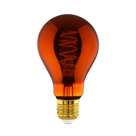 LED-Lampe E27 Filament 4W 2.000K kupfer bedampft